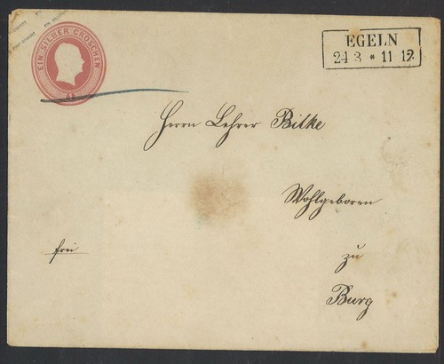 Altdeutschland preussen brief - preussen,