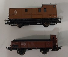 Zwei Güterwagen H0 von Sachsenmodelle mit OVP
