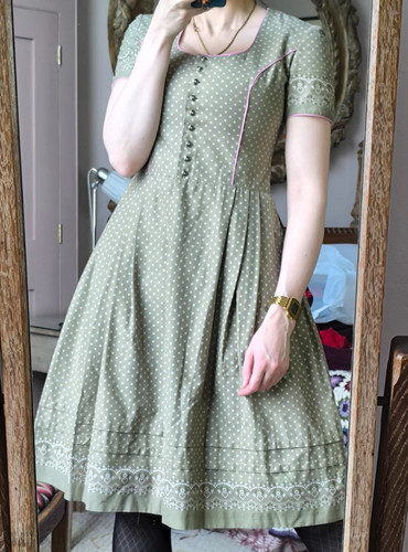 Süßes vintage dirndl - vintage, kleid
