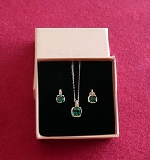 Set Halskette und Ohrringe 925