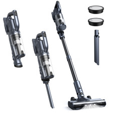 L6 Freistehend Akku Staubsauger Kabellos 28KPA Handstaubsauger 45min. Gebraucht