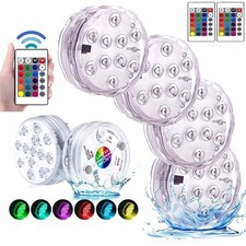 4er RGB LED Poolbeleuchtung