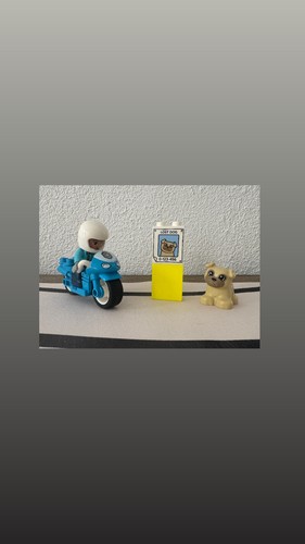 Lego duplo polizeimotorrad - lego,