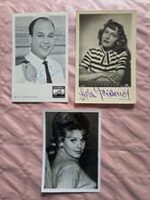 Autogrammkarten Hilde Weissner, Mal Sondock, Ulla Richter, Musik und Film