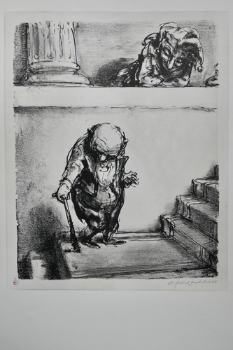 Paul weber original - a.,