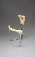 REG 1970 Chromed Bottle Cage / Steel Chrom / Silver White / Made Italy