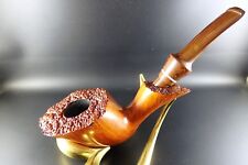 FREEHAND-PFEIFE PIPE DANISH HANDMADE BØRGE MORTENSEN HAMMER VON THOR  9mm 1970`