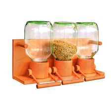 Eschenfelder Körnerspeicher Getreidespeicher Glasbehälter 3 x 1,5 kg