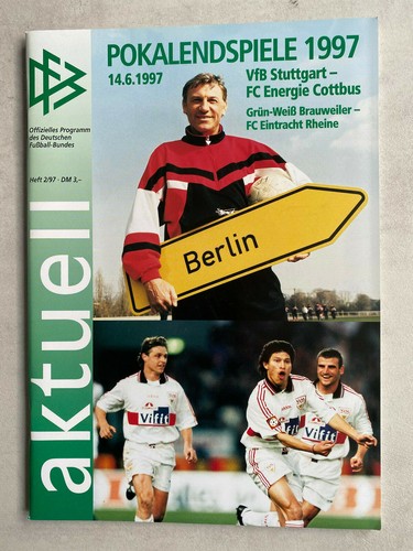 Dfb pokalfinale 1997 vfb - dfb-pokalfinale, 14.06.1997