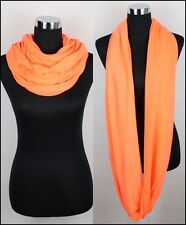 XXL Schlauchschal Neon Loop Schal  Tuch   Schöner Rand und nahtloser Rundschal