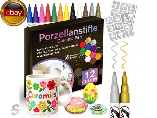 Farben keramik bemalen set - farben,