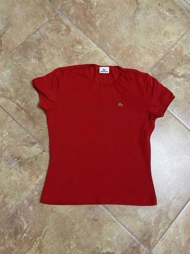 Lacoste shirt damen - lacoste, rot