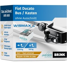 ANHÄNGERKUPPLUNG für Fiat