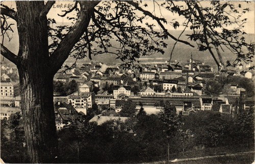 Cpa lorrach totalansicht - ak,