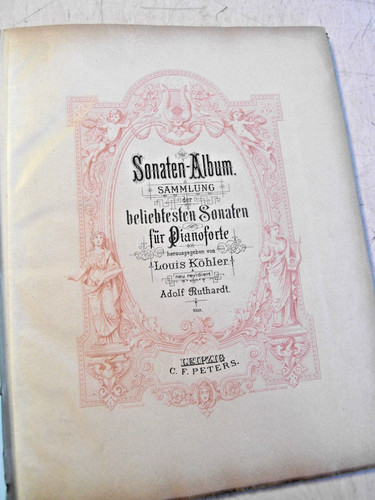 Alte noten sonaten - alte,