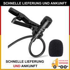 3.5m Lavalier Ansteck Mikrofon