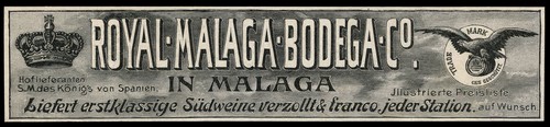 Reklame 1903 weine - reklame,