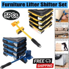 5tlg Transportroller Set 300 kg Möbelheber Umzugshelfer Möbelrollen Möbelroller