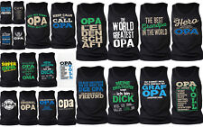 Opa Sprüche Träger T-Shirt - Herren Trägeshirt Großvater - Geschenk Shirt Opa