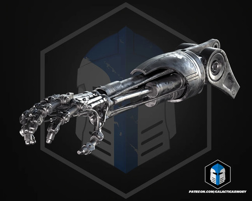 800 terminator arm - t-800,