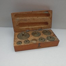 Messing Gewichte Set in