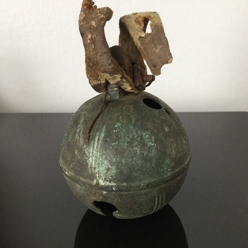 Große alte bronze glocke - große, cm