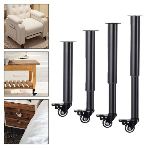 Couchtischbeine mit rollen 4er - couchtischbeine,