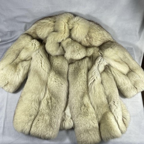 Blaufuchs pelzmantel größe - pelzmantel, l