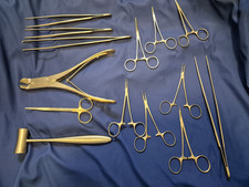 Ab 1 Euro.  MEDIZINISCHE  Instrumente, Konvolut.  14  Stück.u.a Aesculap