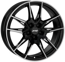 4x Alufelgen ATS Force diamond-black frontpolished 8x19 ET30 LK5 112 19 Zoll Fel