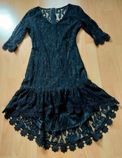 Traumhaftes kurzes schwarzes Kleid, vorne kurz hinten lang, Partykleid