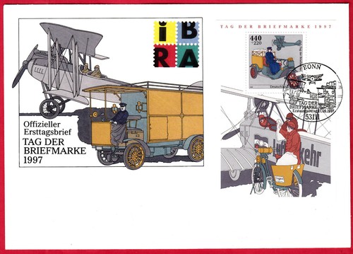 Brd fdc 1997 tag der - 1997,