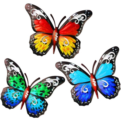 Metall schmetterling wandkunst - schmetterling,