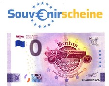 0 Euro Schein XEAW 2025-13 Technik Museum Sinsheim Speyer