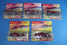 5x Ferrari Modellautos 1:38 Shell V-Power Sammlung Original, OVP F2005 Enzo F50