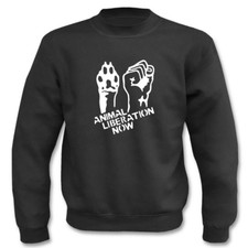 Pullover Animal Liberation Neu I Fun I Sprüche I Lustig I Sweatshirt 