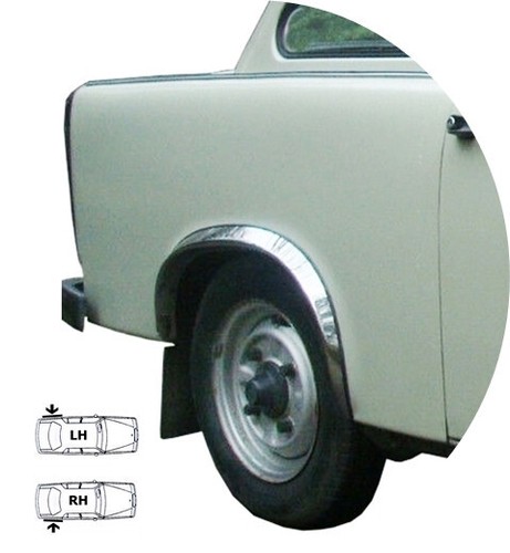 Radlaufleisten trabant 601 - radlaufleisten,