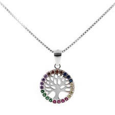 Lebensbaum Kette 925er Silber