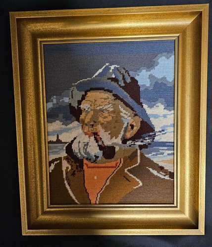 Gobelin bild mit - rahmen,