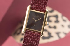 Cartier tank vermeil silber - vermeil,