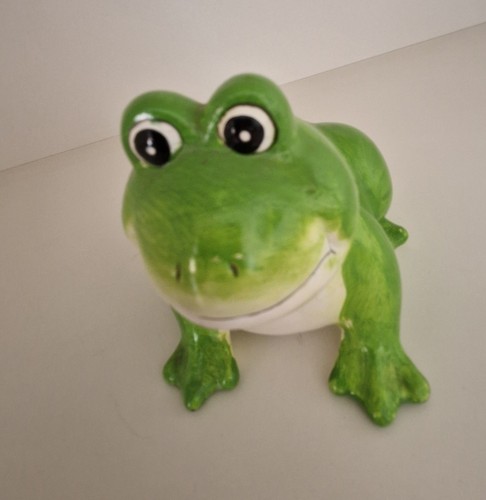 Deko keramik frosch - deko,