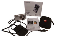 Canon IXUS 185 Silber,Kompakte Digitalkamera,20 MP + SD Karte 64 GB,Neu Zustand