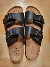 ABEBA Sandale schwarz ESD, OB ESD-Berufsschuhe Nature, Gr. 44