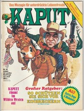 ✪ KAPUTT #30 Kaputt räumt im Wilden Westen auf, Condor Verlag 1977 COMICHEFT Z1-