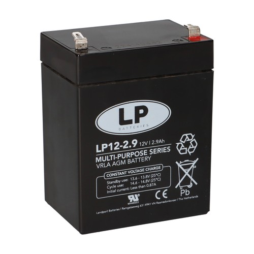 Landport bleiakku 12v 9ah - landport, 2,9ah