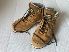 Leder-Boots Herren Dockers Winterschuhe Größe 43 braun gefüttert – TOP ZUSTAND!