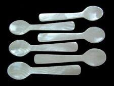 6 Eier-Löffel Perlmutt -