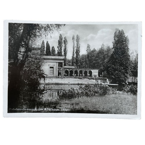 Postkarte potsdam schloß - postkarte, ak