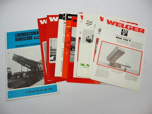 Original prospekt welger - original,
