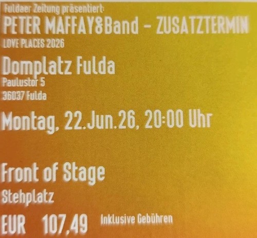 Peter maffay band fulda - peter,